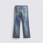 Slim-fit Washed Denim Jeans With Pocket Detailing