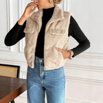 Stylish And Minimalist Short Vest For Women