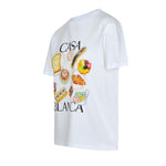 Afternoon Tea Hamburger Printed Loose All-match Short Sleeve Fashion Brand T-shirt