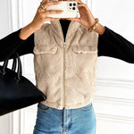 Stylish And Minimalist Short Vest For Women