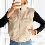 Stylish And Minimalist Short Vest For Women